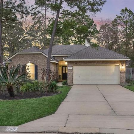 Lovely Woodlands Home W/Heated Pool And Spa! Spring Exterior photo